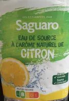 Eau de source à l'arôme naturel de citron