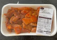 Emince de veau marinade basquaise