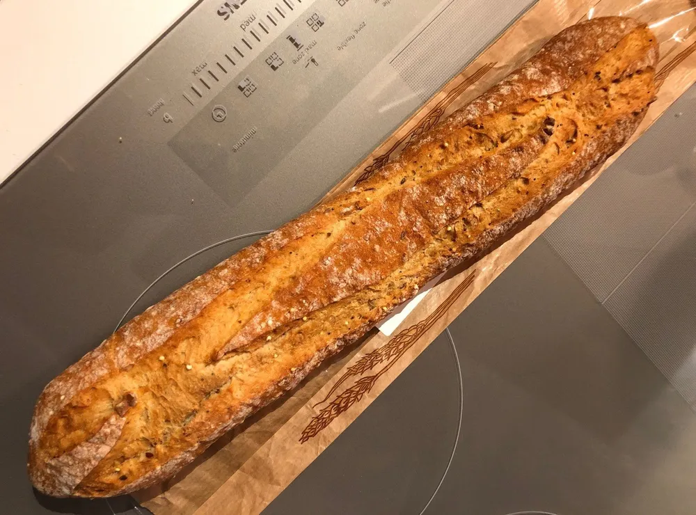 Baguette constance aux céréales