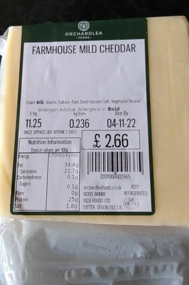 Farmhouse Mild Cheddar