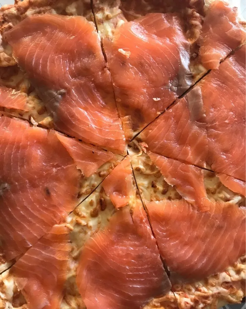 Pizza Saumon