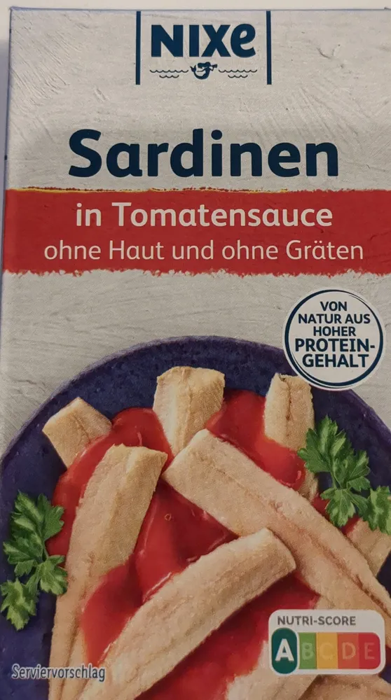 Sardinen in Tomatensauce ohne Haut und ohne Gräten