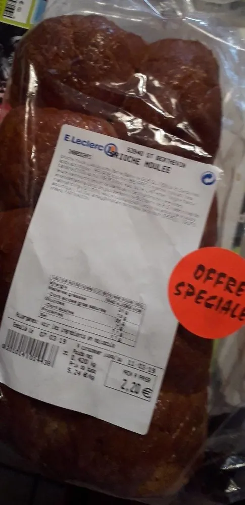 Brioche moulée