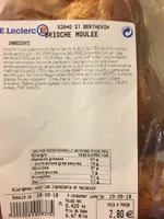 Brioche moulee
