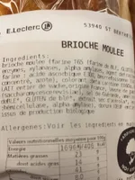 Brioche moulée