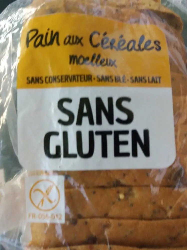 Pain céréales sans gluten