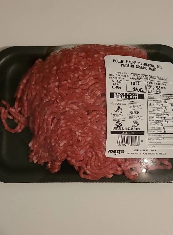 Steak haché