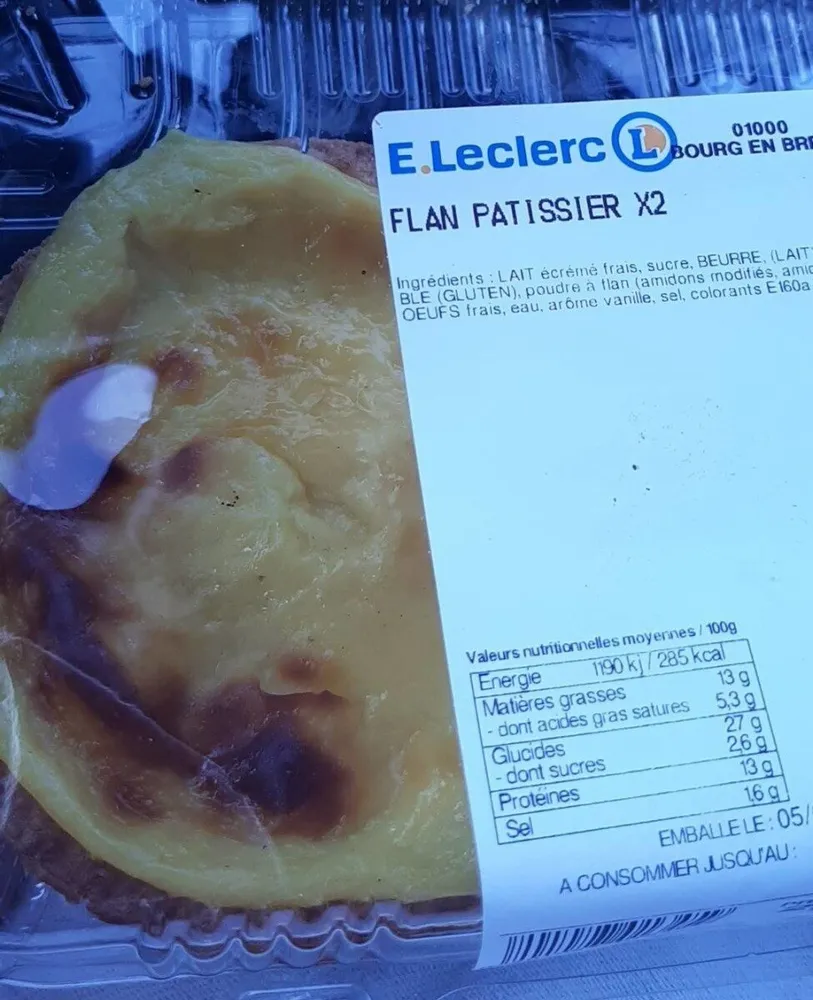 Flan pâtissier