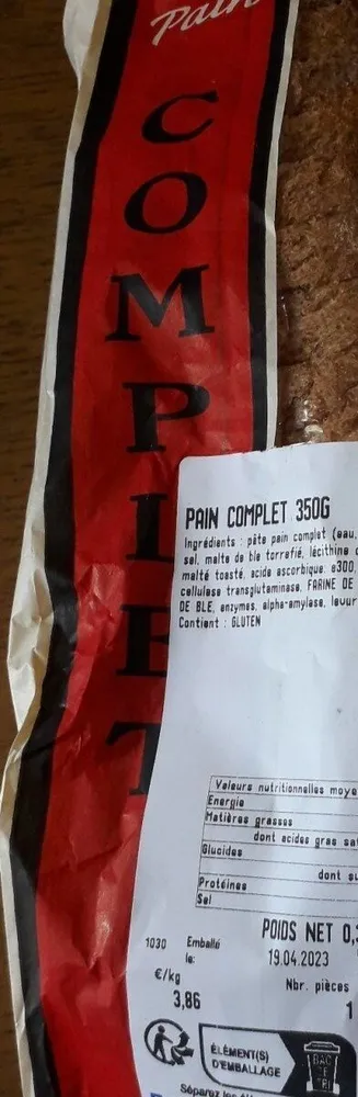 Pain complet