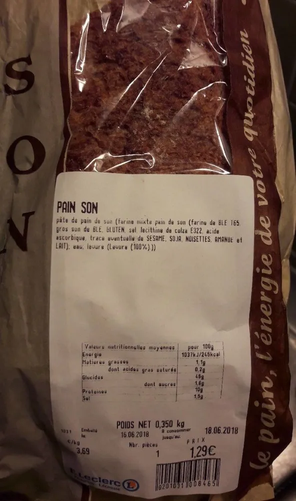 Pain de son