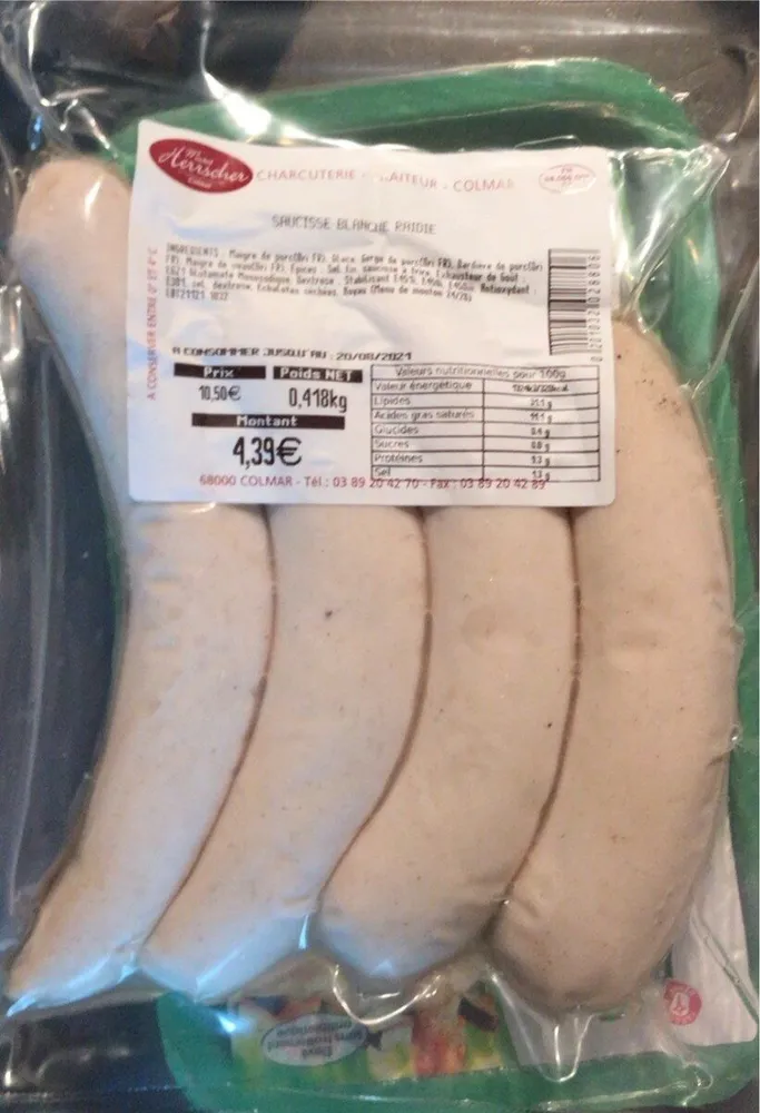 Saucisse blanche