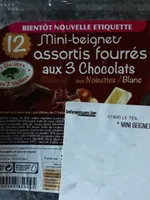 Mini-beignets aux 3 chocolats