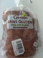 Pain raisin sans gluten