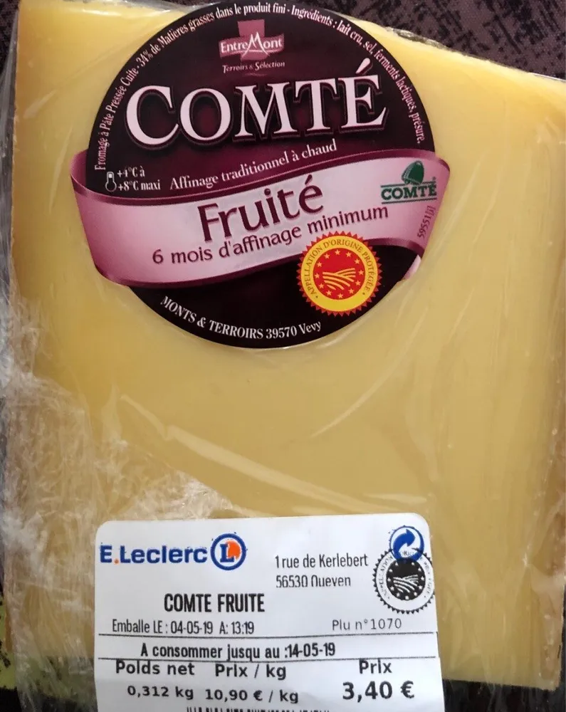Comté fruité