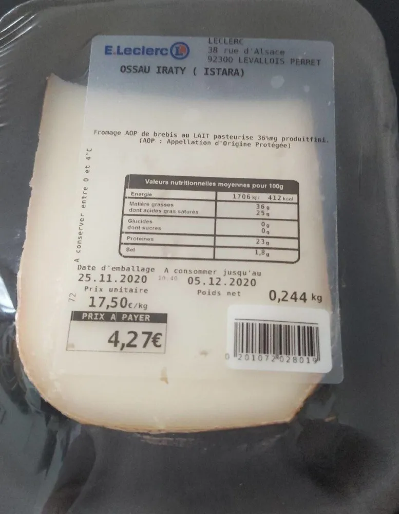 Ossau Iraty (Istara)