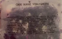 Choux rouge