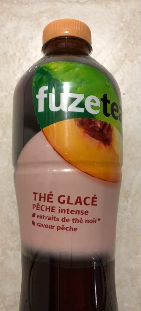 Thé glacé pêche intense