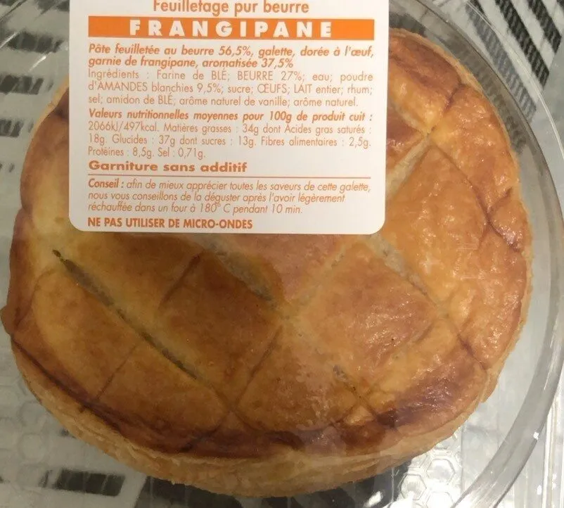 Galette frangipane individuelle