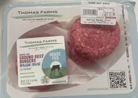 Grass Fed Ground Beef Burgers (85% Lean / 15% Fat)