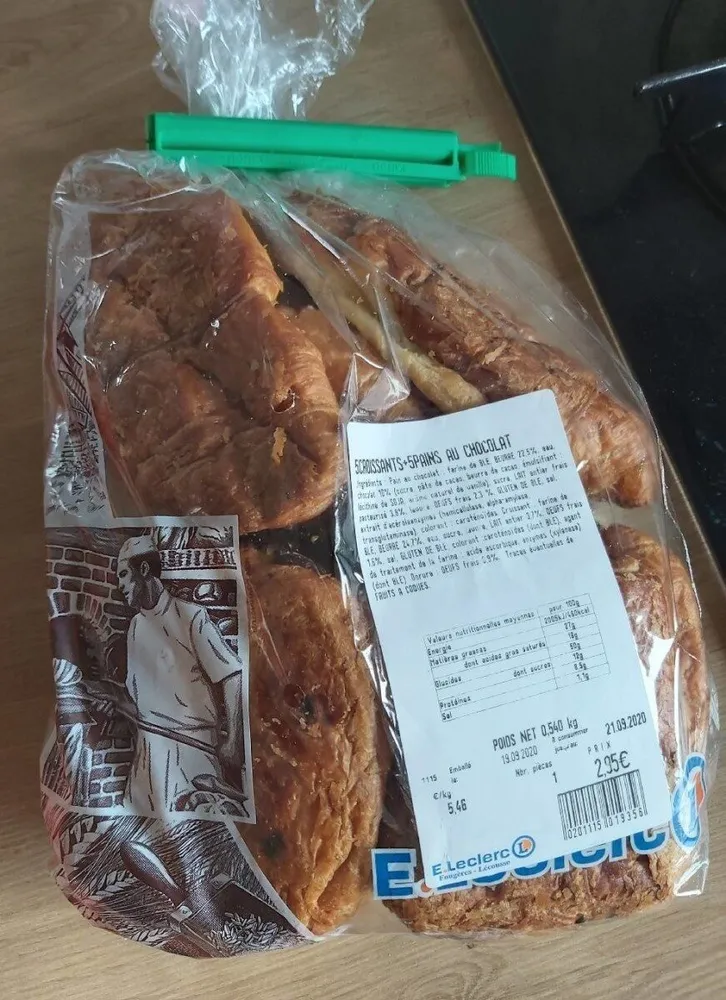 5 Croissants + 5 Pain au chocolat