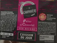 Pain chocolat pur beurre