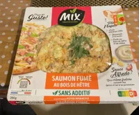 Pizza del Gusto Saumon fumé