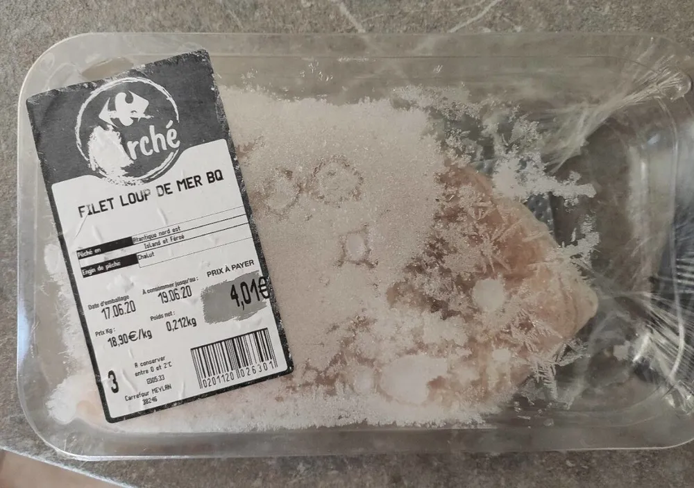 Filet loup de mer BQ