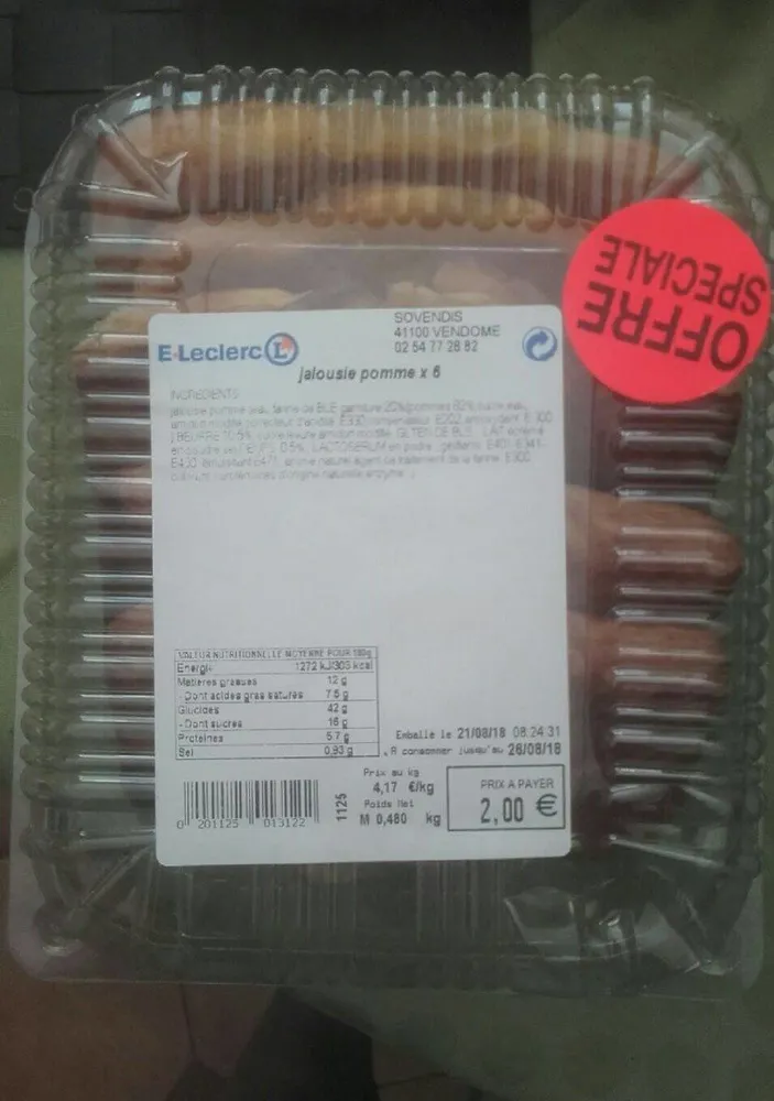 Jalousie pomme