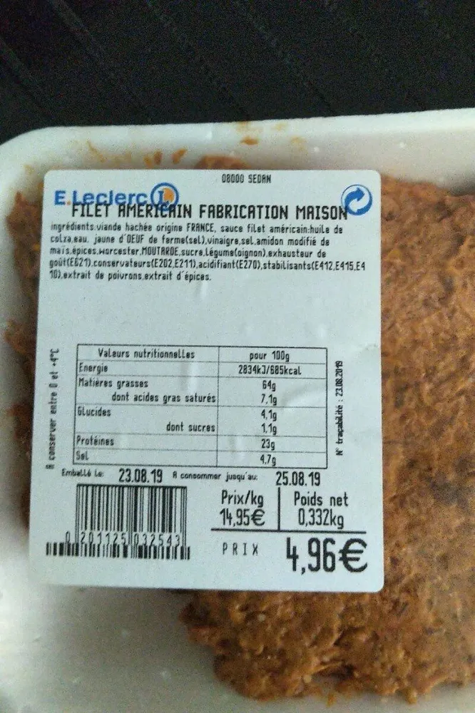 Filet americain