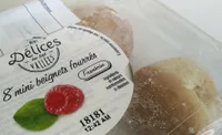 Mini beignets fourrés