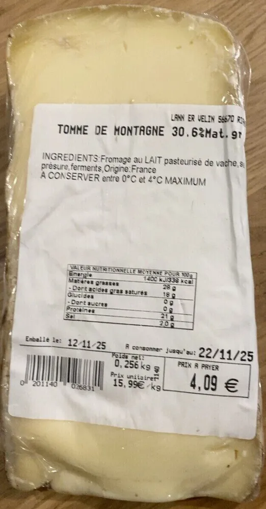 Tomme de montagne