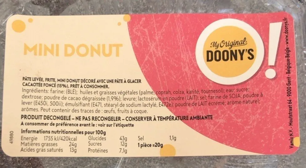 Mini donut