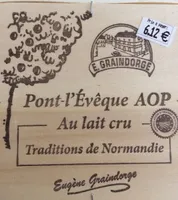 Pont-l'Evêque AOP au lait cru