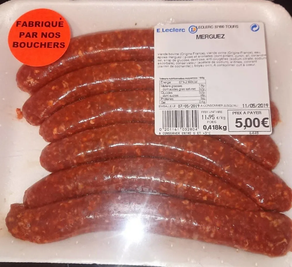 Merguez boucher