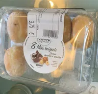 8 mini beignets Saveur chocolat et noisettes