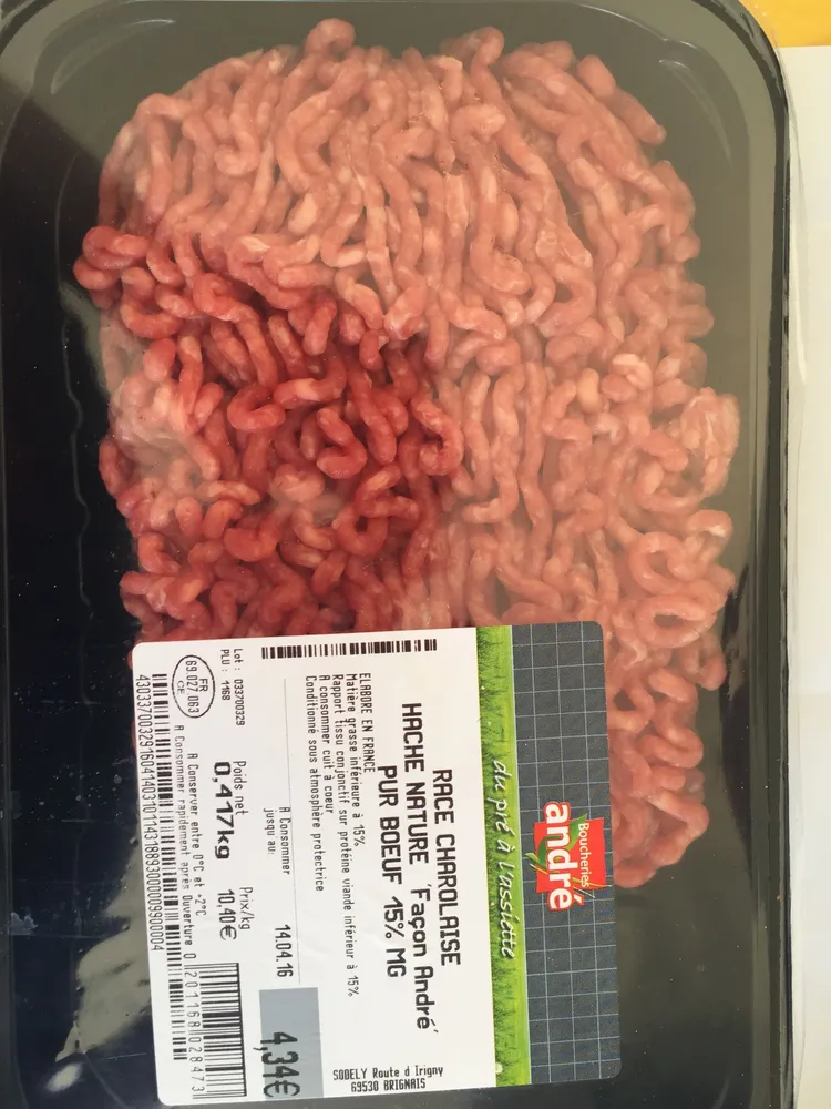 bœuf  haché