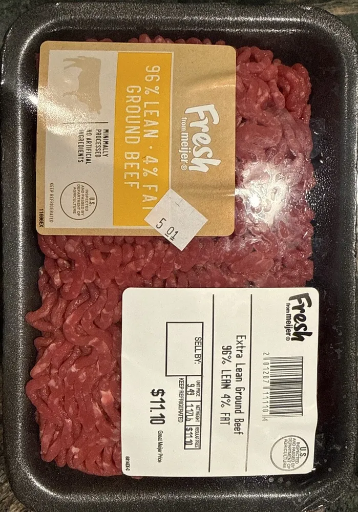 Fresh from Meijer 96% Extra Lean Ground Beef