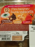 Mini beignet Fourré assortis