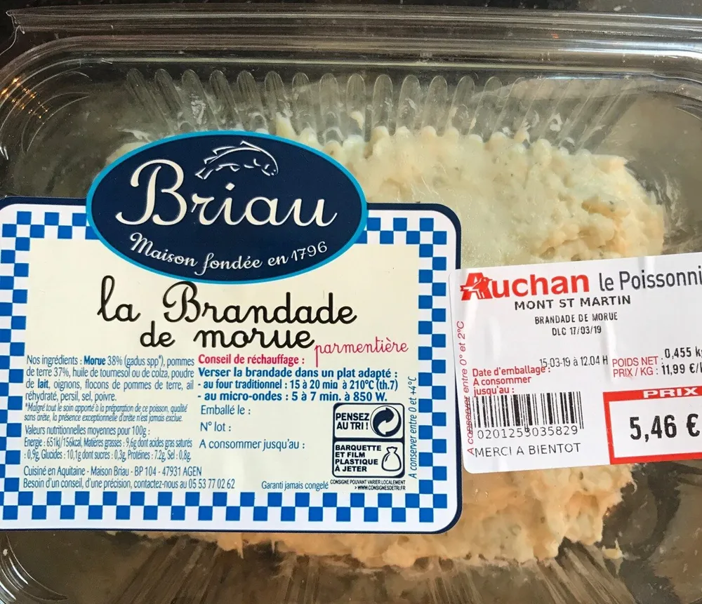 La brandade de morue