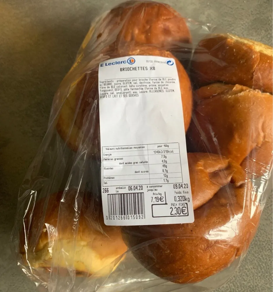 Brioche x8