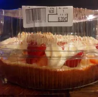 Tarte génoise aux fruits