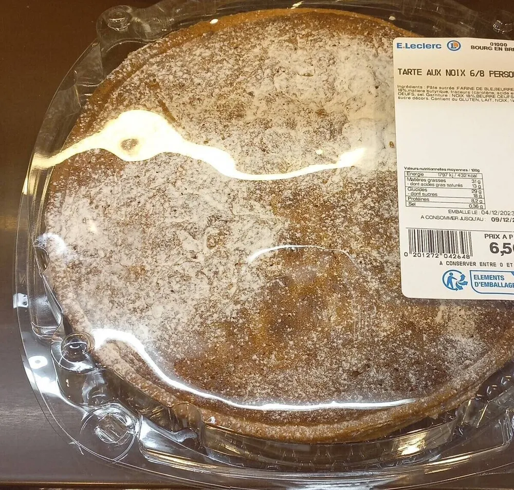 Tarte aux noix