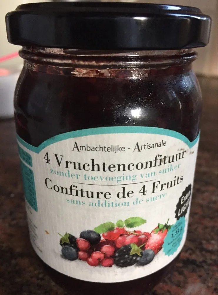 Confiture de 4 fruits