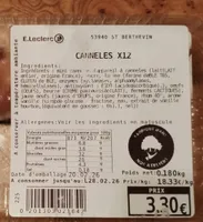 Cannelés x12