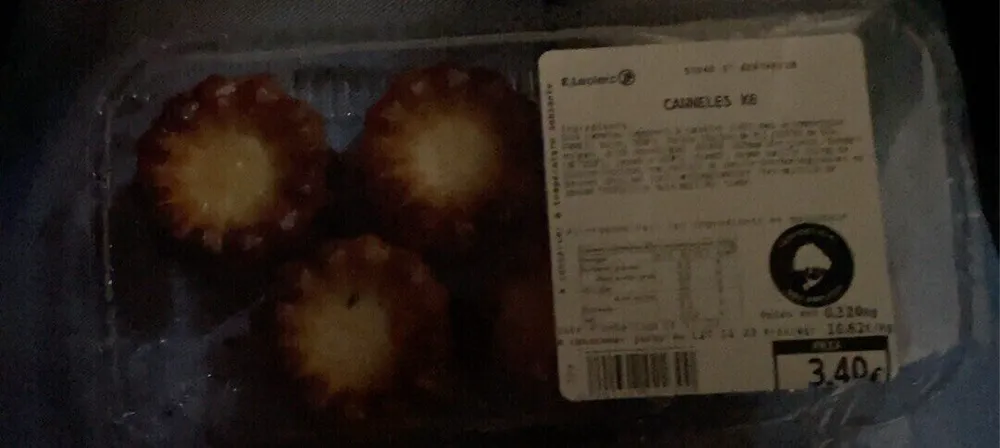 Cannelés x6