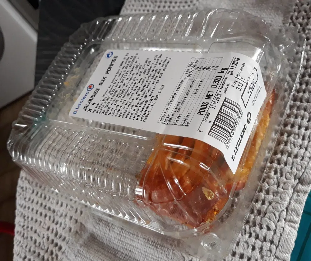 Jalousies aux pommes