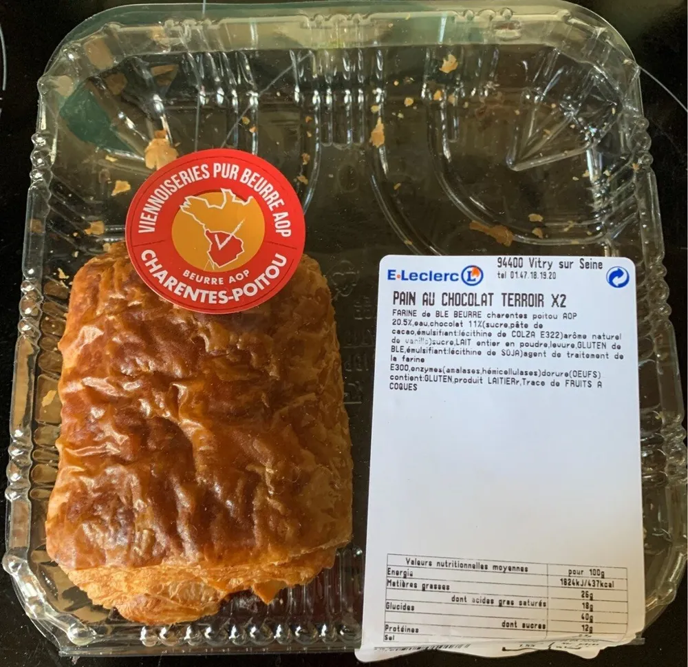 Pains au chocolat -