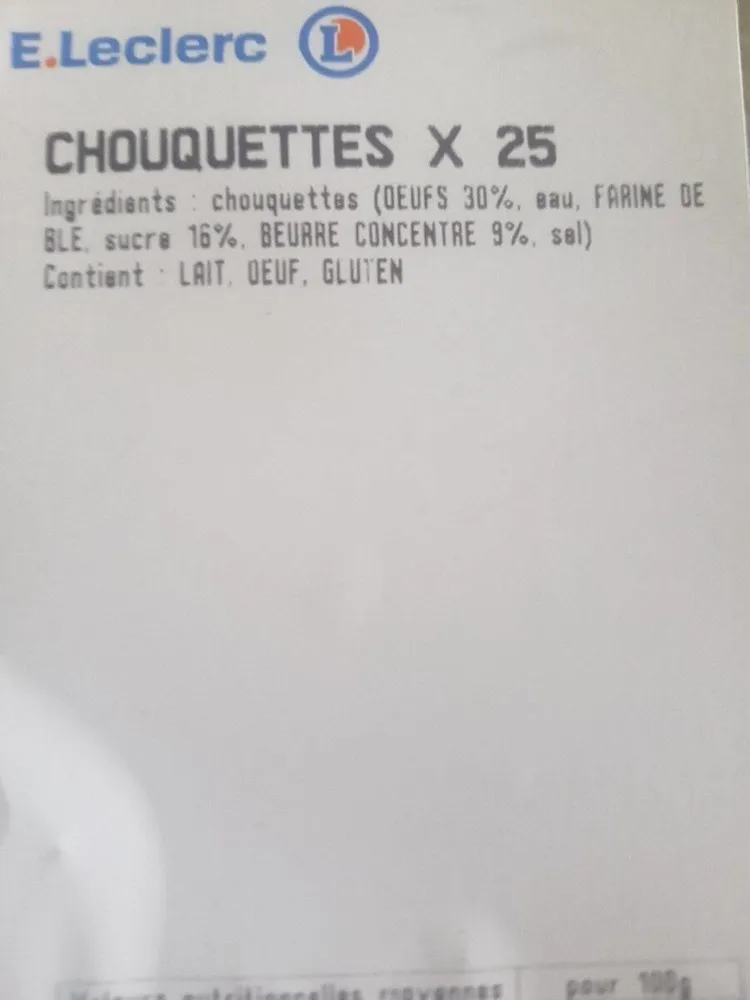 Chouquettes