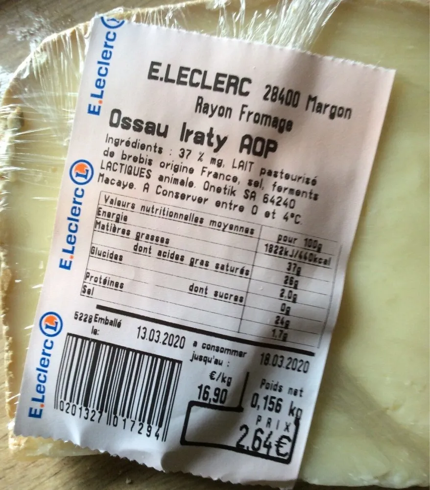 Ossau iraty AOP