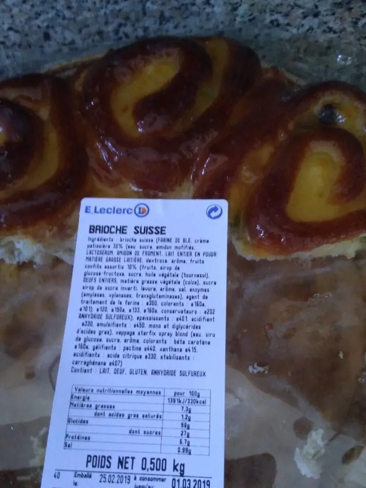 Brioche suisse